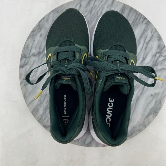 Adidas Womens 9 Edge Lux 5 Sneaker Shadow Green Camo Gold Running Trainer GZ6748 - Picture 9 of 13